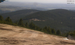 Lysá hora, pohled na východ