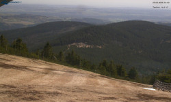 Lysá hora, pohled na východ