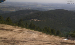 Lysá hora, pohled na východ