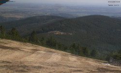 Lysá hora, pohled na východ