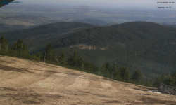 Lysá hora, pohled na východ