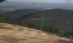 Lysá hora, pohled na východ