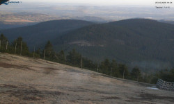 Lysá hora, pohled na východ