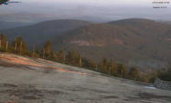 Lysá hora, pohled na východ