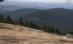 Lysá hora, pohled na východ