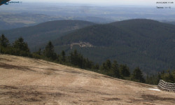 Lysá hora, pohled na východ