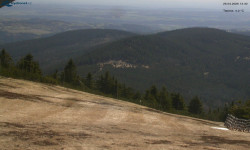 Lysá hora, pohled na východ