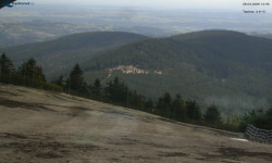 Lysá hora, pohled na východ