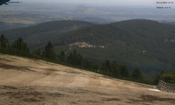 Lysá hora, pohled na východ