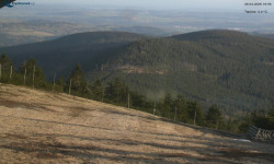 Lysá hora, pohled na východ