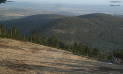 Lysá hora, pohled na východ