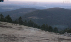 Lysá hora, pohled na východ