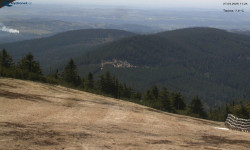 Lysá hora, pohled na východ