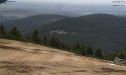 Lysá hora, pohled na východ