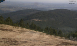 Lysá hora, pohled na východ