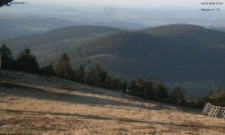 Lysá hora, pohled na východ