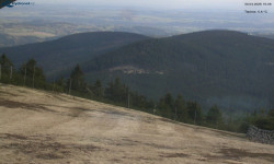 Lysá hora, pohled na východ