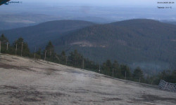 Lysá hora, pohled na východ