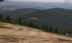 Lysá hora, pohled na východ