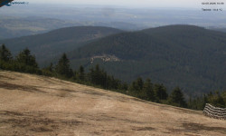 Lysá hora, pohled na východ
