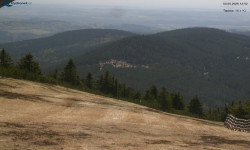 Lysá hora, pohled na východ