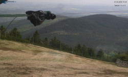 Lysá hora, pohled na východ