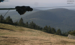 Lysá hora, pohled na východ