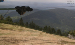 Lysá hora, pohled na východ