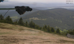 Lysá hora, pohled na východ