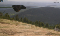 Lysá hora, pohled na východ