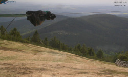 Lysá hora, pohled na východ