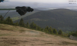 Lysá hora, pohled na východ
