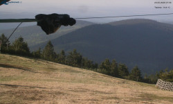 Lysá hora, pohled na východ