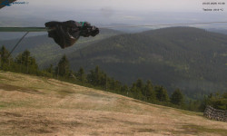Lysá hora, pohled na východ