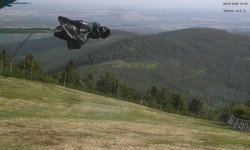 Lysá hora, pohled na východ