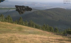 Lysá hora, pohled na východ