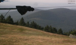 Stadt Rokytnice nad Jizerou - Bald Mountain, Blick nach Osten - 31.7.2026 v 08:45 Stadt Rokytnice nad Jizerou - Bald Mountain, Blick nach Osten - 31.7.2026 v 08:45