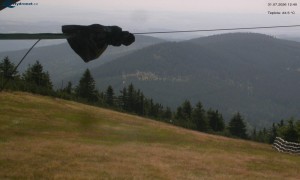 Stadt Rokytnice nad Jizerou - Bald Mountain, Blick nach Osten - 31.7.2026 v 12:45 Stadt Rokytnice nad Jizerou - Bald Mountain, Blick nach Osten - 31.7.2026 v 12:45