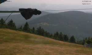 Stadt Rokytnice nad Jizerou - Bald Mountain, Blick nach Osten - 31.7.2026 v 13:45 Stadt Rokytnice nad Jizerou - Bald Mountain, Blick nach Osten - 31.7.2026 v 13:45