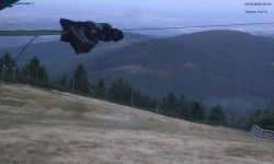 Łysa Góra, widok na wschód