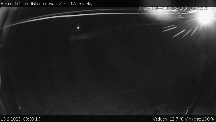 Rekreační středisko Trnava u Zlína - Malé vleky - 13.9.2025 v 03:30