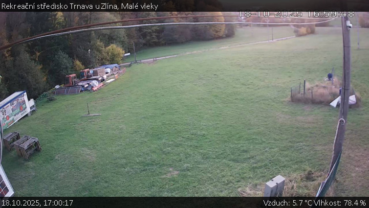 Rekreační středisko Trnava u Zlína - Malé vleky - 18.10.2025 v 17:00 Rekreační středisko Trnava u Zlína - Malé vleky - 18.10.2025 v 17:00
