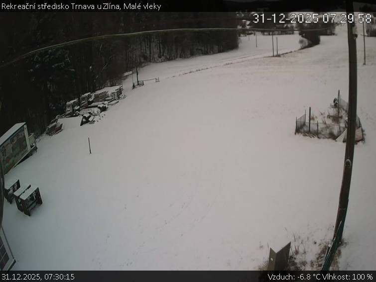 Rekreační středisko Trnava u Zlína - Malé vleky - 31.12.2025 v 07:30
