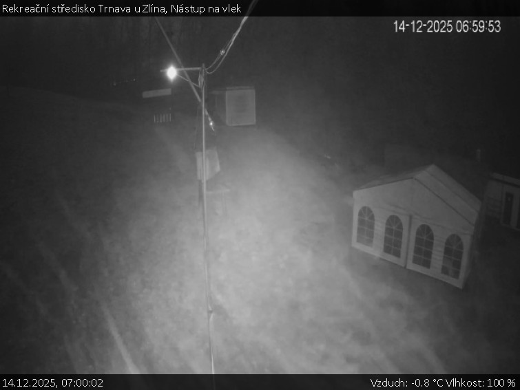 Rekreační středisko Trnava u Zlína - Nástup na vlek - 14.12.2025 v 07:00