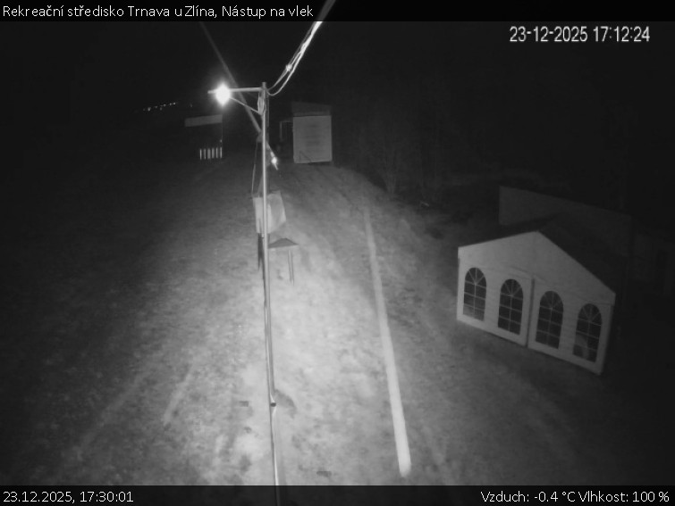 Rekreační středisko Trnava u Zlína - Nástup na vlek - 23.12.2025 v 17:30