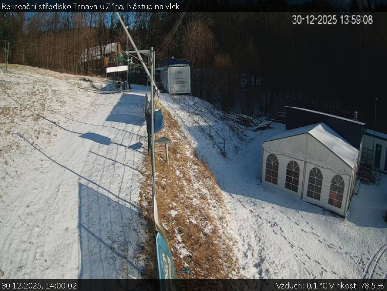 Rekreační středisko Trnava u Zlína - Nástup na vlek - 30.12.2025 v 14:00