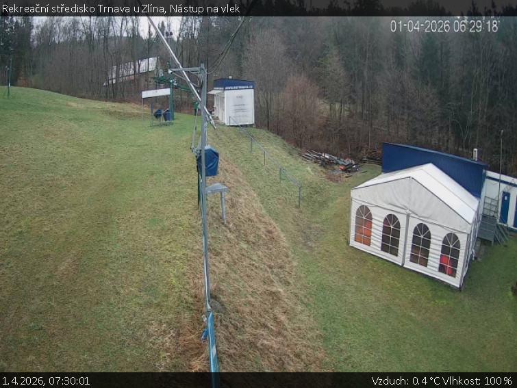 Rekreační středisko Trnava u Zlína - Nástup na vlek - 1.4.2026 v 07:30