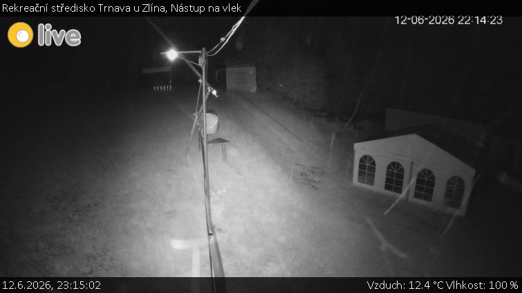 Rekreační středisko Trnava u Zlína - Nástup na vlek - 12.6.2026 v 23:15
