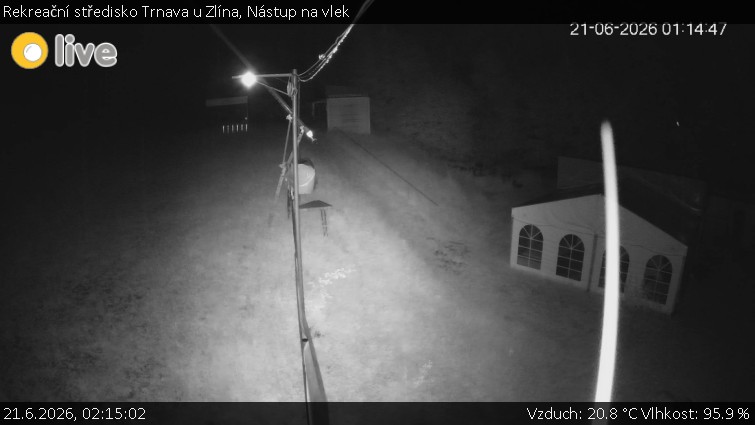 Rekreační středisko Trnava u Zlína - Nástup na vlek - 21.6.2026 v 02:15