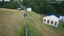 Einstieg in den Skilift